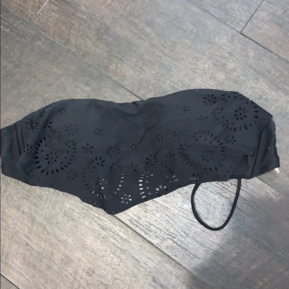 strapless bathing suit top